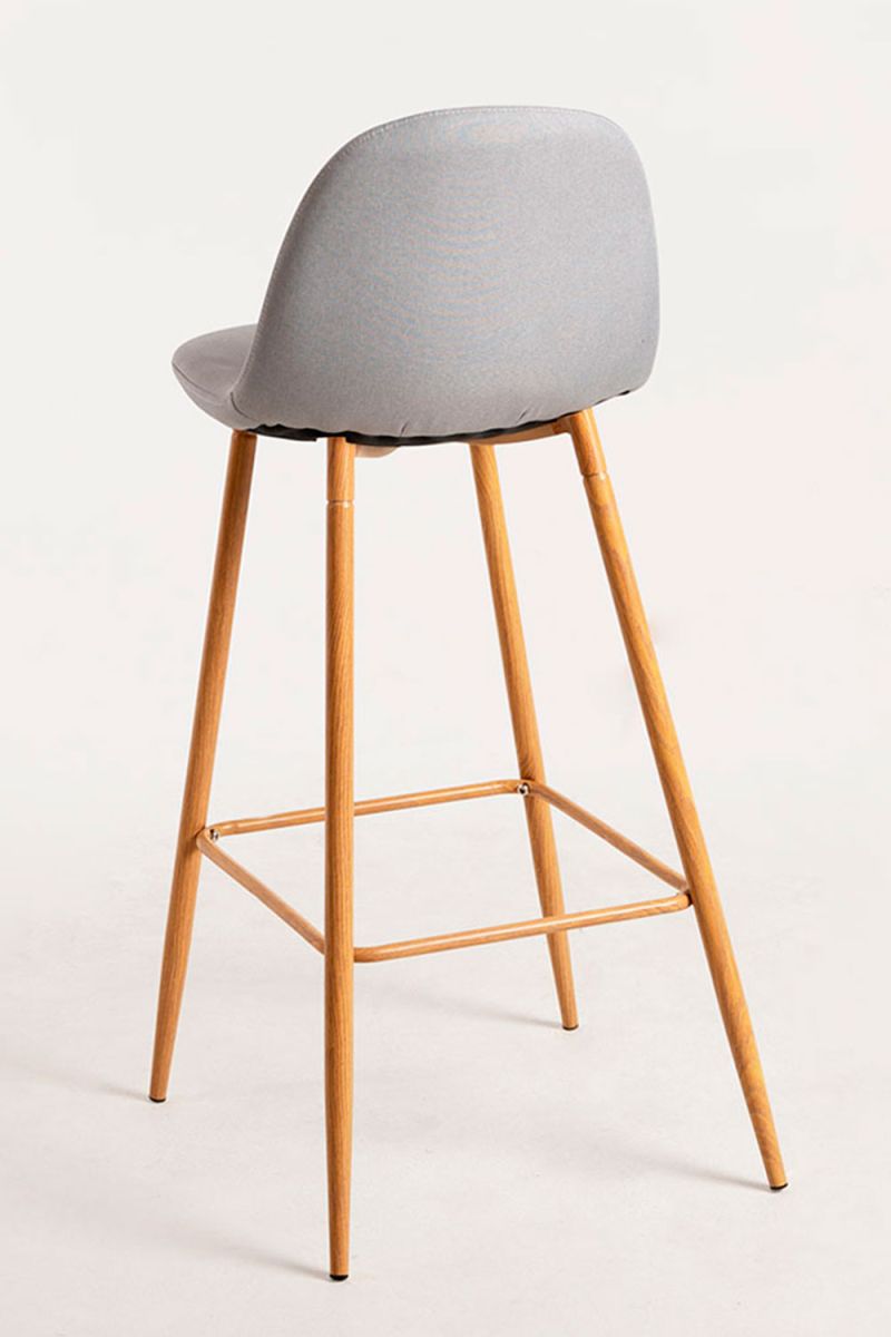 Pack 6 Taburetes Teok Tela - Modernidad y Confort para tu Cocina