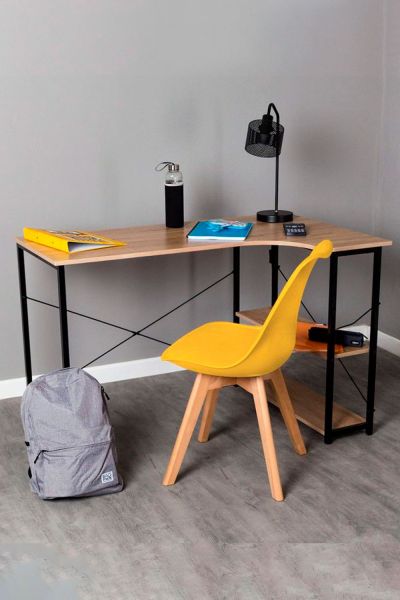 Conjunto Escritorio Estik y Silla Synk Basic -  Estilo y Comodidad