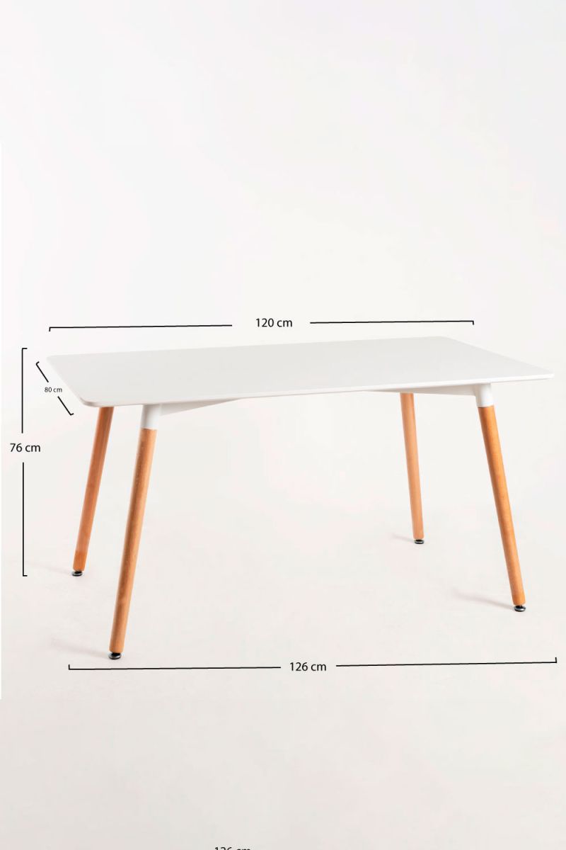 Mesa Tower Rectangular 120 x 80 cm: Tu Mesa de Comedor