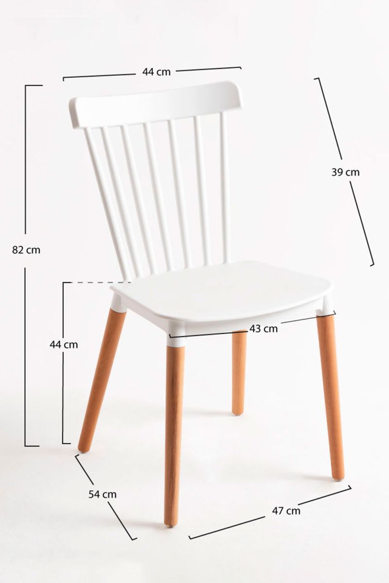 Silla Leka: Confort y estilo minimalista 