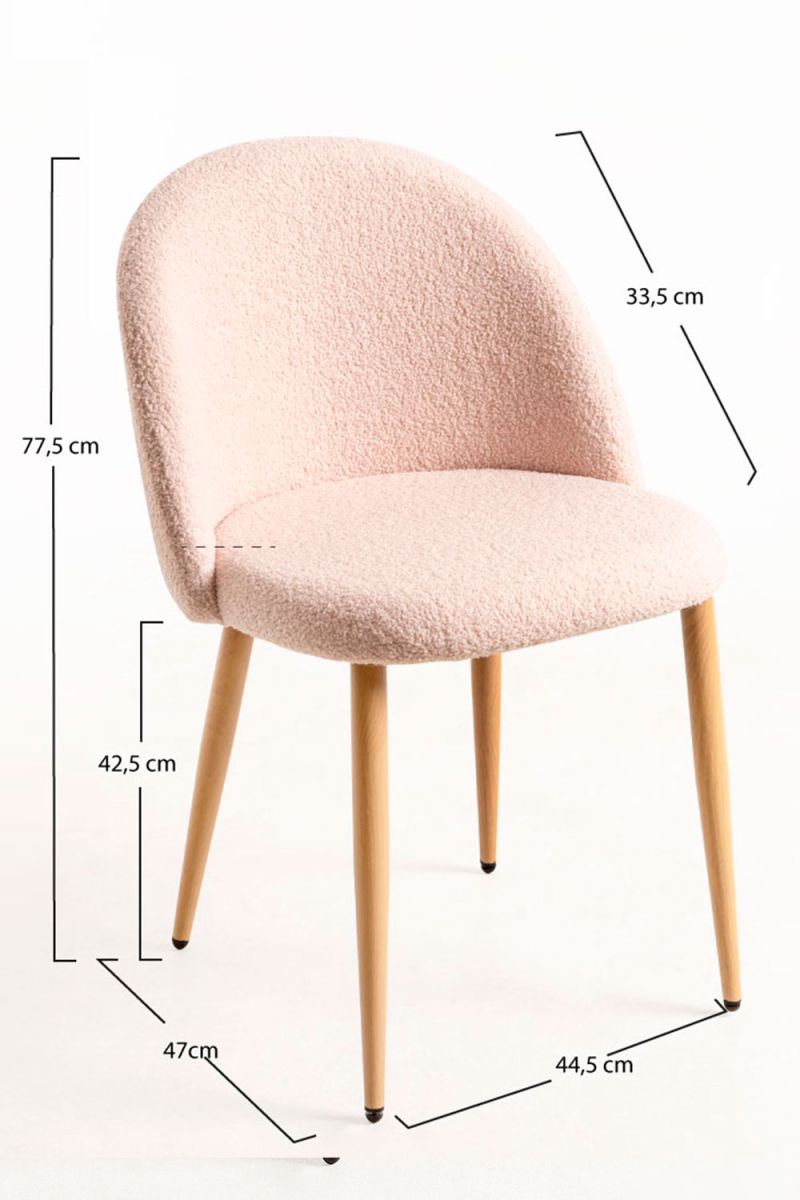 Silla Vint Borreguito: Una Silla de Comedor elegante