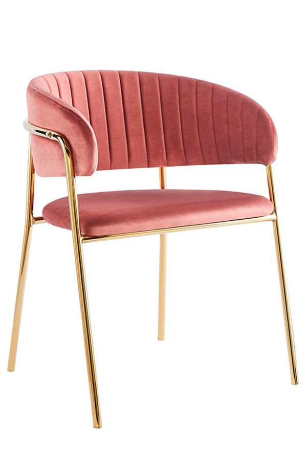 Silla Moniel Golden Terciopelo