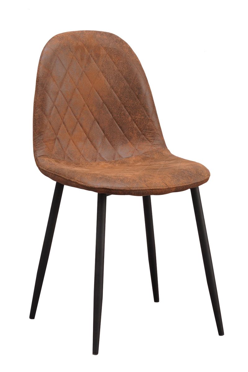 Silla Black Teok Polipiel - Una Silla de Diseño sensacional