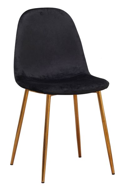 Silla Golden Teok Terciopelo - Una Silla de Diseño sensacional