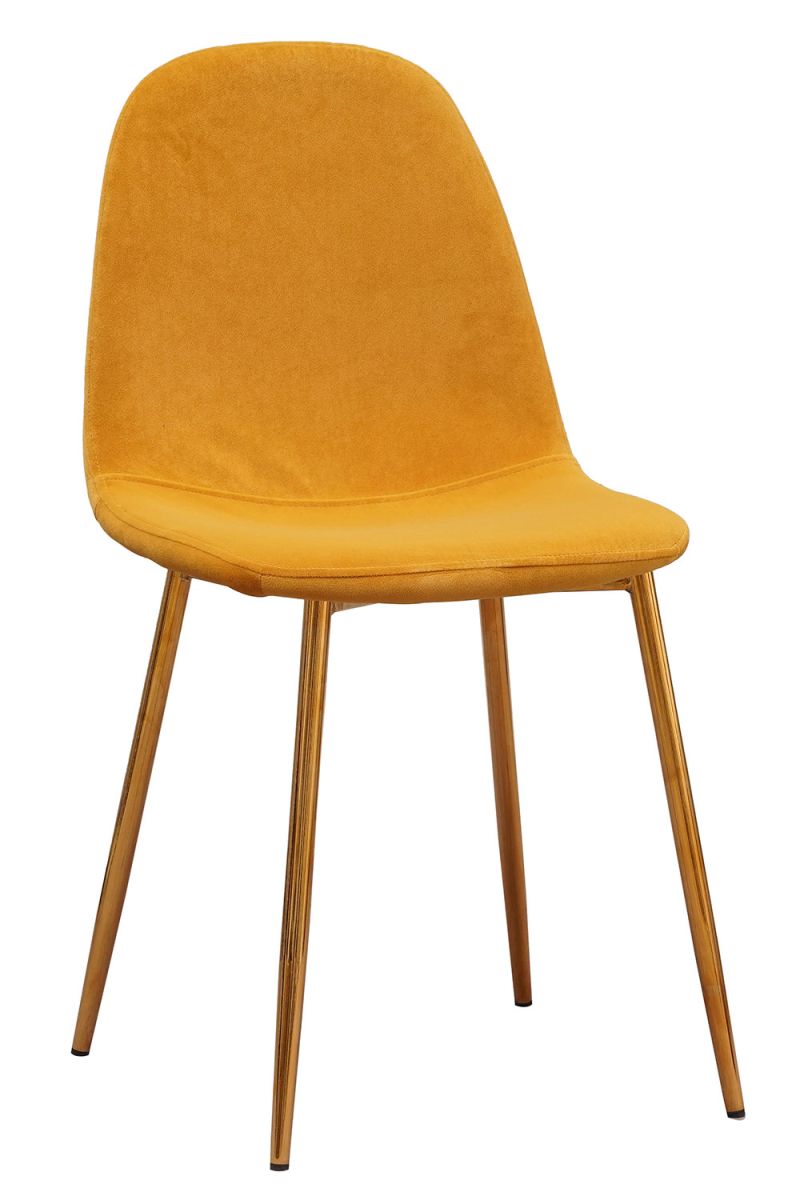 Silla Golden Teok Terciopelo - Una Silla de Diseño sensacional