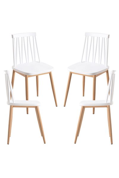 Pack 4 Sillas Tilba - Equipa tu comedor con sillas elegantes