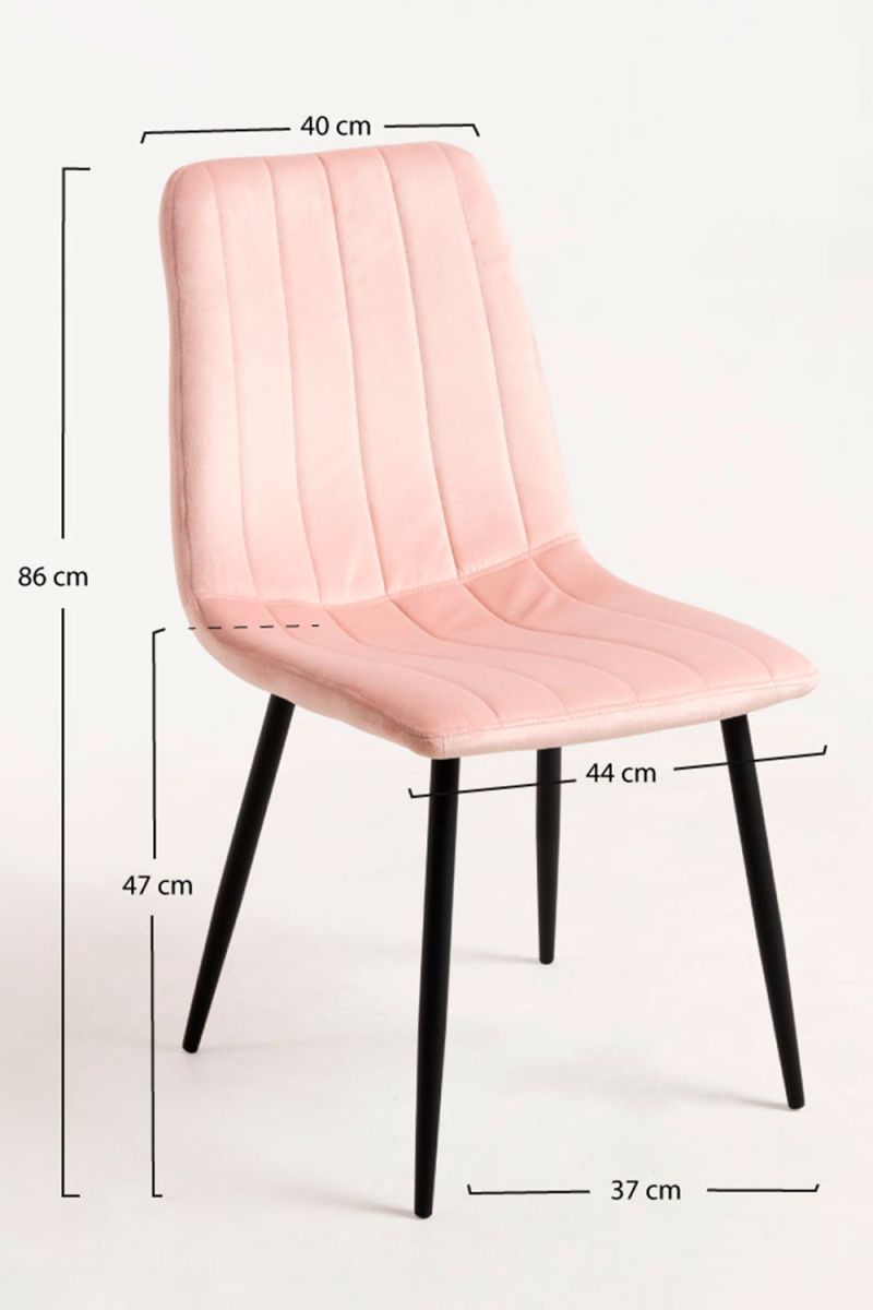 Silla Liny Terciopelo - Regalos Miguel