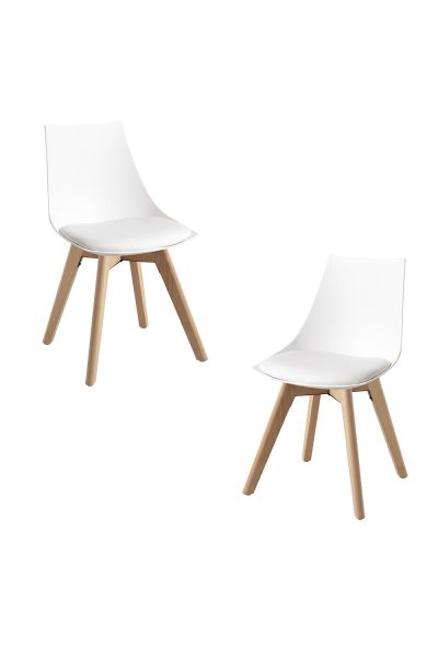 Pack 2 Sillas Blok - Estilo escandinavo para tu Salón