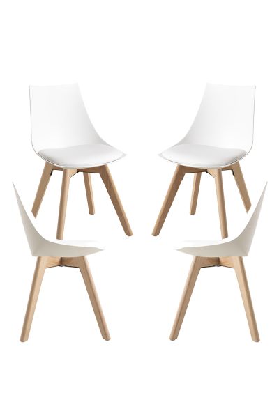 Pack 4 Sillas Blok: Completa tu comedor con la mejor silla