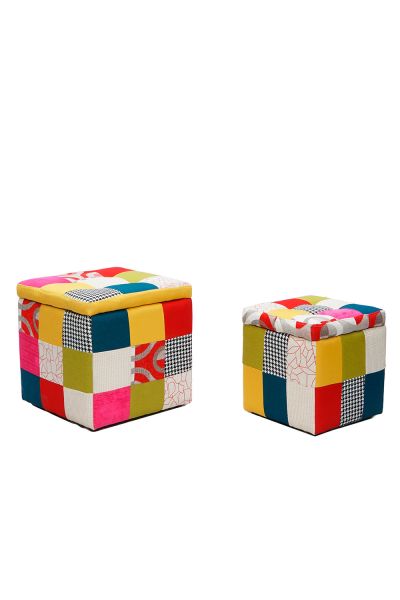 Boxi Set 2 Patchwork - Estilo y originalidad