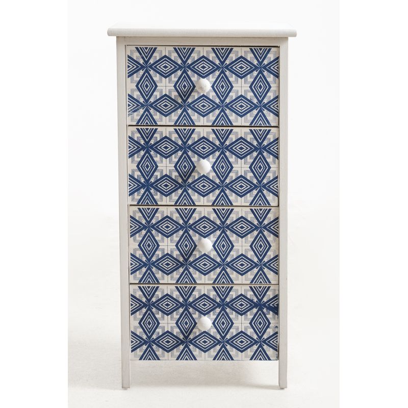 El Mueble Tile 4 Cajones: La cajonera de madera ideal